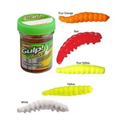 APPAT BERKLEY GULP ALIVE HONEY WORM - 2.5CM - PAR 25
