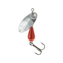 CUILLER TOURNANTE MEPPS XD PLATINIUM ARGENT ROUGE