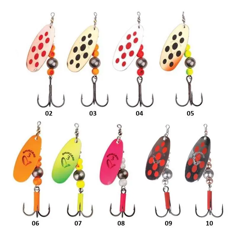 CUILLER TOURNANTE SAVAGE GEAR CAVIAR - 9.5G