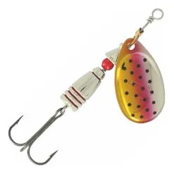 CUILLER TOURNANTE SUISSEX SUPREM RAINBOW TROUT