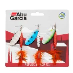 KIT CUILLER TOURNANTE ABU GARCIA REFLEX - PAR 3