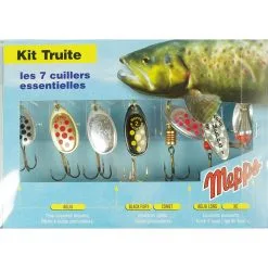 KIT TRUITE 7 CUILLERS MEPPS